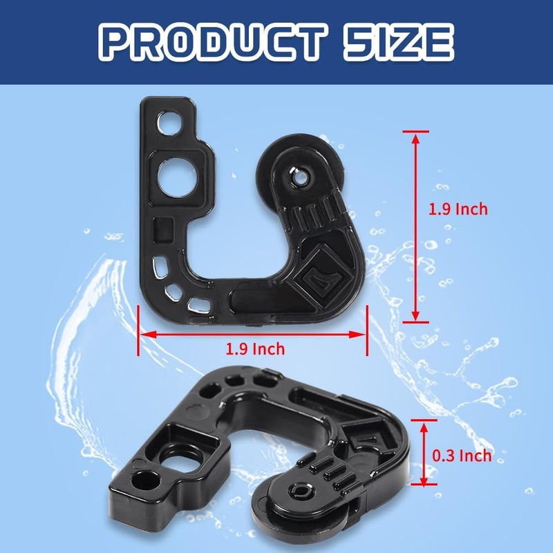 KOZHOM [Upgraded] DA97-12625A Refrigerator Auto Close Lever Assembly fit for Samsung Refrigerators (1 Pack) - Image 4